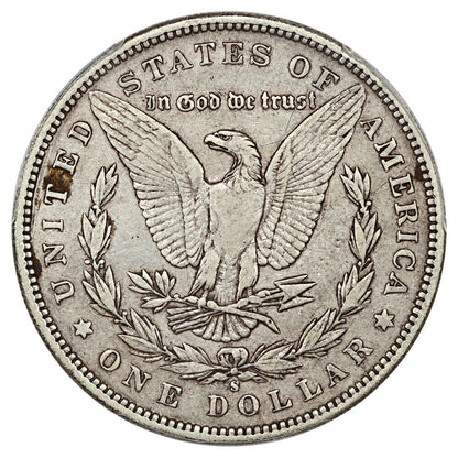 1892-S $1 PCGS XF40 - Morgan Dollar - Key Date Morgan Dollar