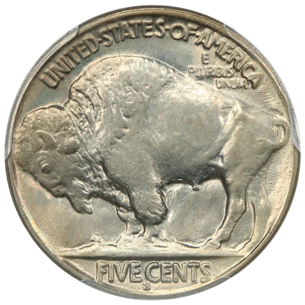 1928-S 5C PCGS MS66 - Buffalo Nickel