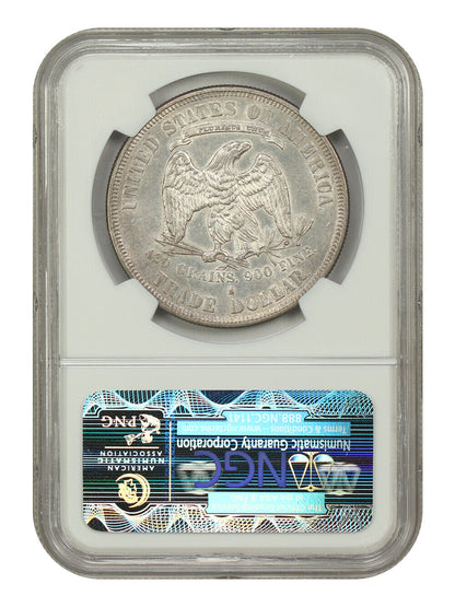 1878-S Trade $1 NGC MS60 - Trade Dollar - Great Type Coin