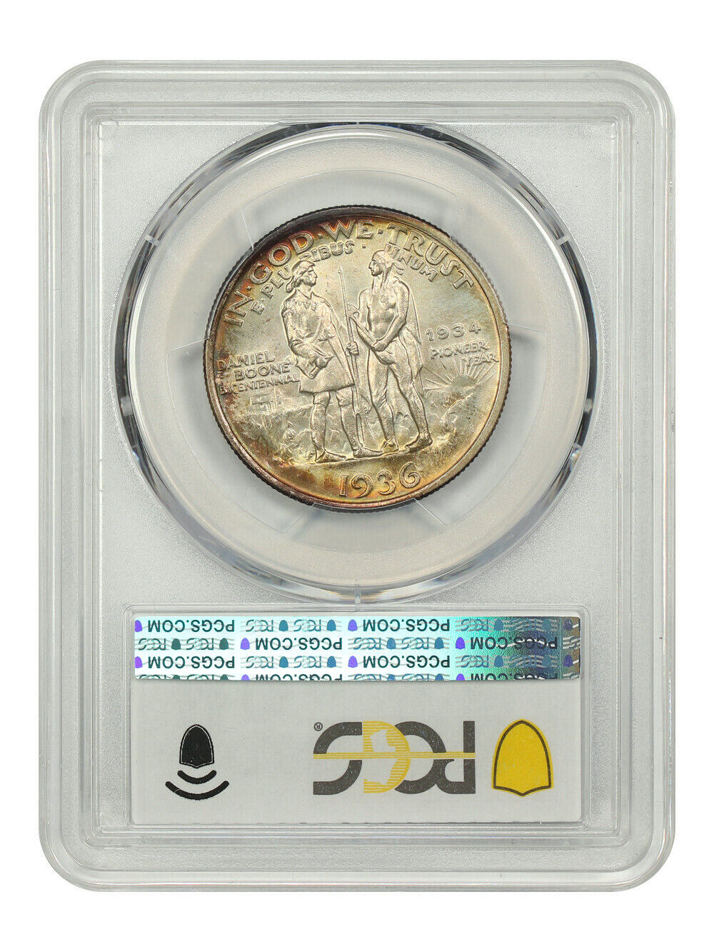 1936 50C Boone PCGS MS67 - Classic Silver Commemorative - Low Mintage Issue