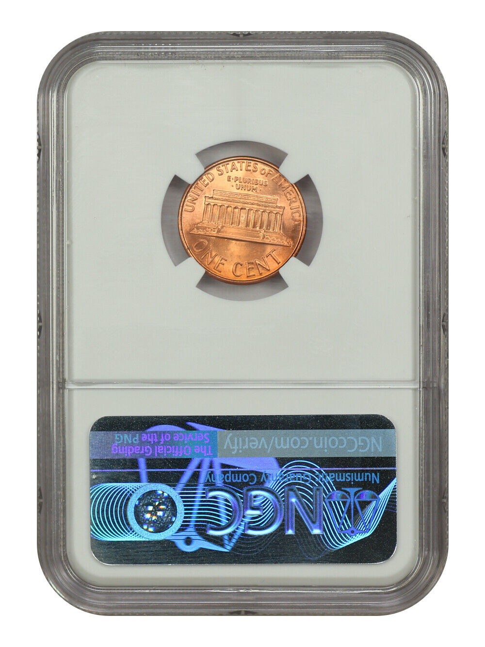 1987-D 1C NGC MS69RD - Lincoln Cent (Modern)