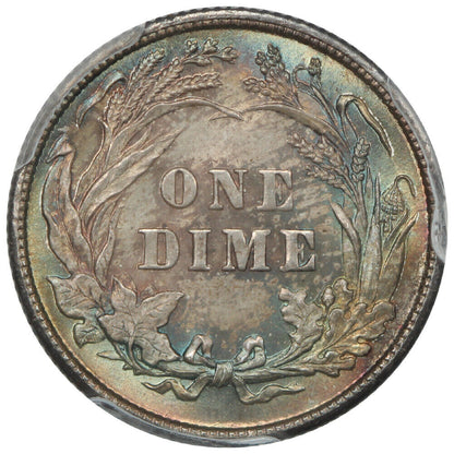 1892 10C PCGS MS67 ex: D.L. Hansen