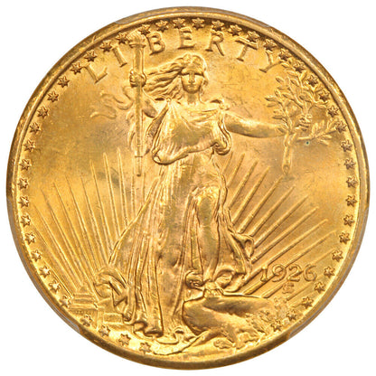 1926 $20 PCGS MS64 (TDO, FS-101) - St. Gaudens $20