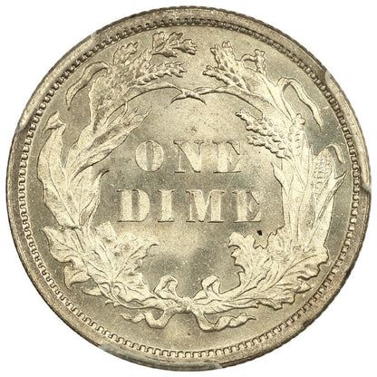 1881 10C PCGS MS66+ ex: D.L. Hansen