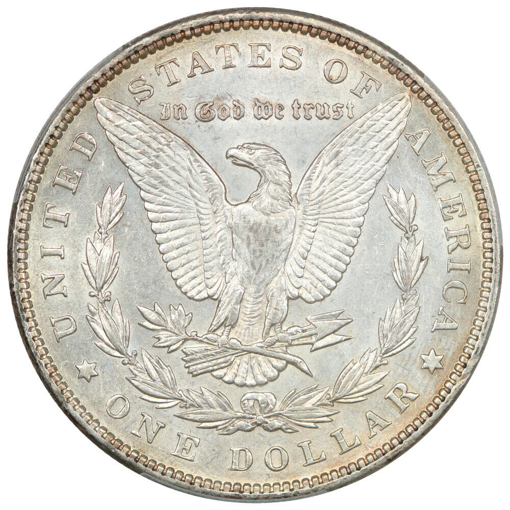 1893 $1 PCGS AU53 - Morgan Dollar - Better Date P-Mint