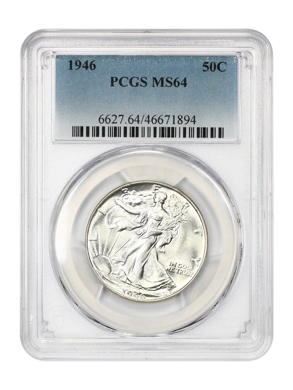 1946 50C PCGS MS64