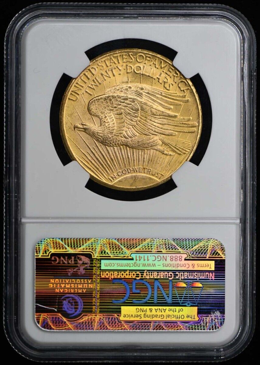 1924 Saint-Gaudens $20 NGC MS64