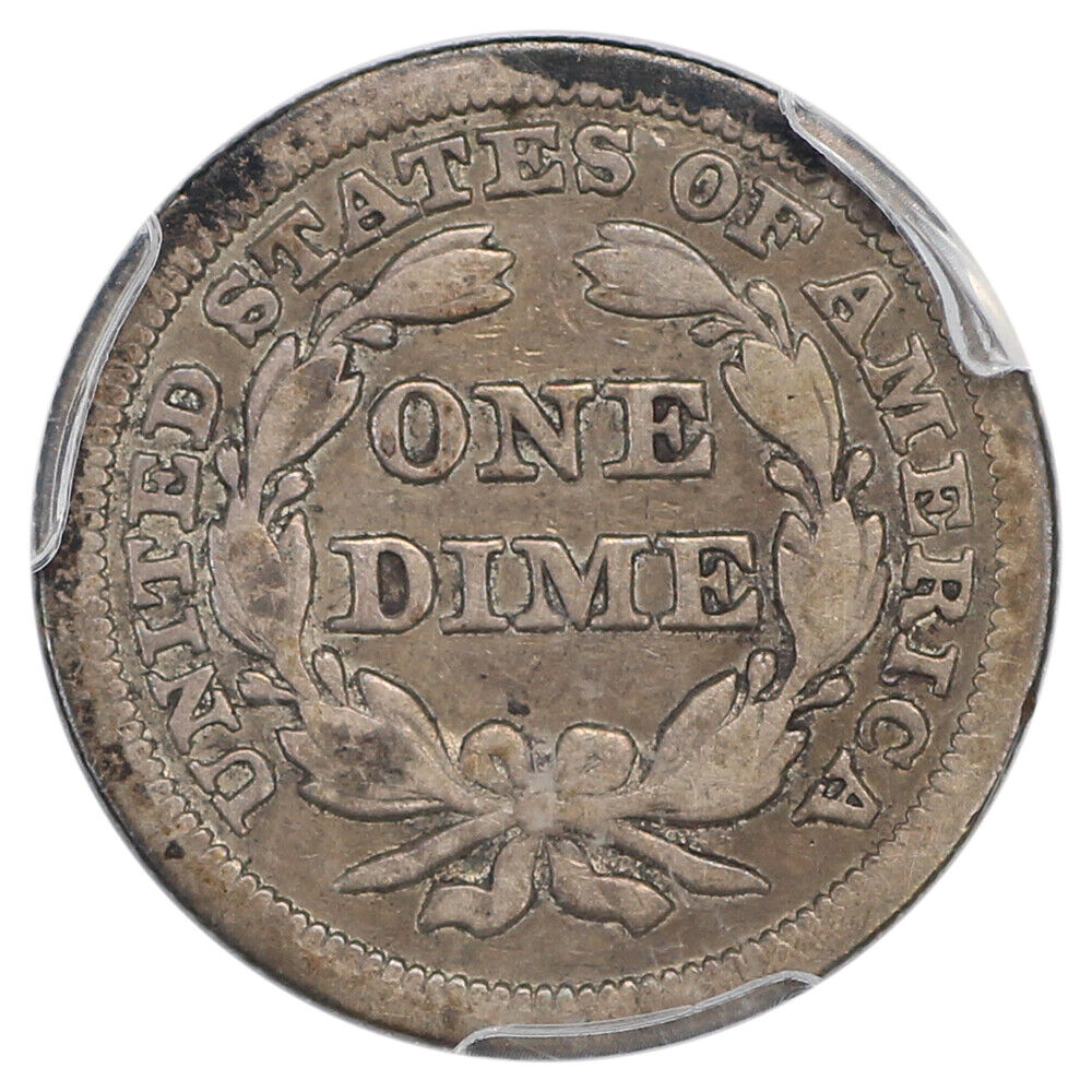 1846 10C PCGS VF25 - Liberty Seated Dime