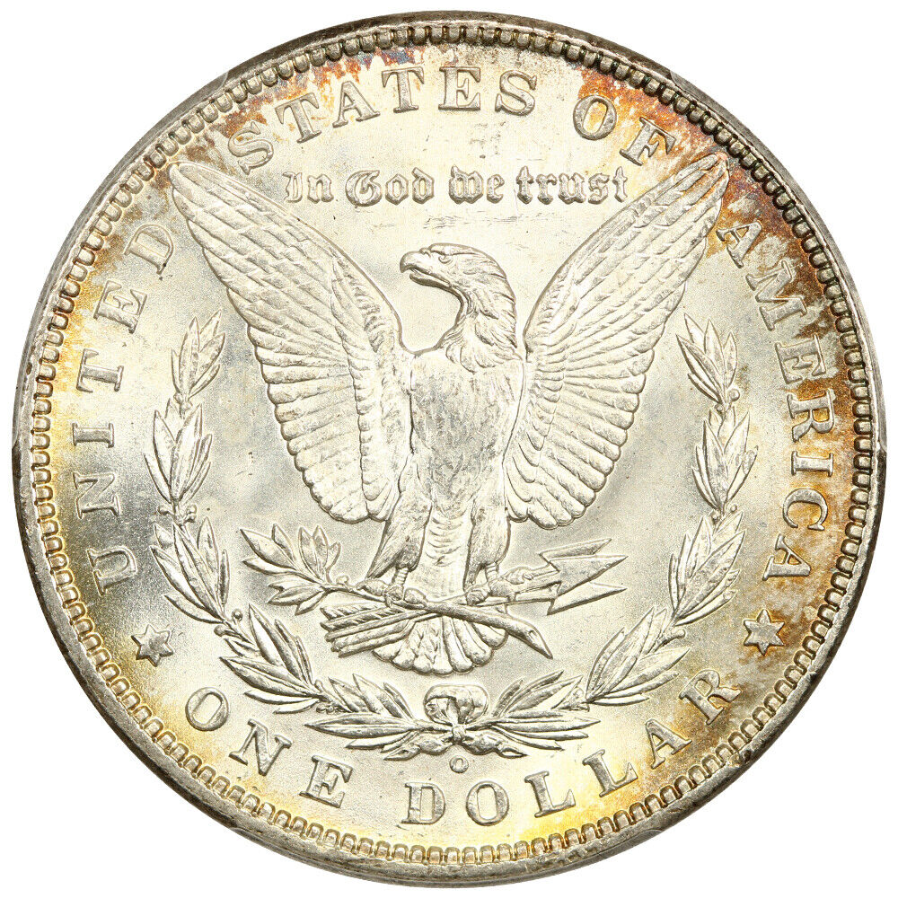 1899-O $1 PCGS MS64 (Micro O) ex: D.L. Hansen