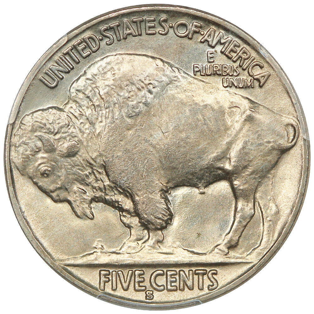 1931-S 5C CACG MS66 - Buffalo Nickel