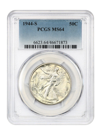 1944-S 50C PCGS MS64