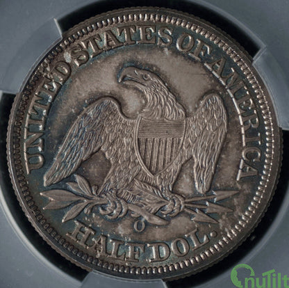 1854-O 50C CACG MS66+ (Arrows) ex: D.L. Hansen - Liberty Seated Half Dollar