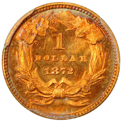 1872 G$1 PCGS MS65 ex: D.L. Hansen