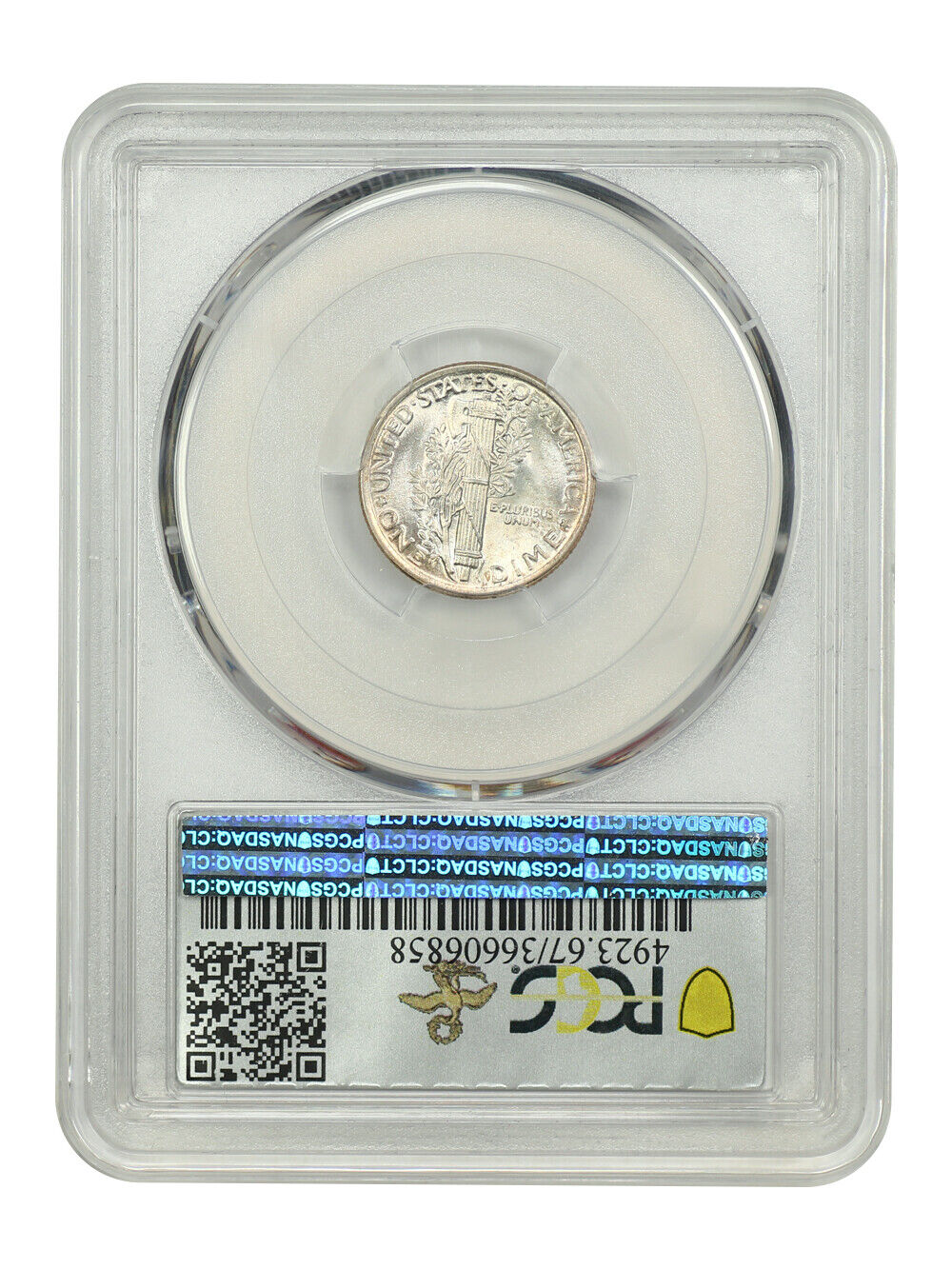 1919 10C PCGS MS67FB ex: D.L. Hansen