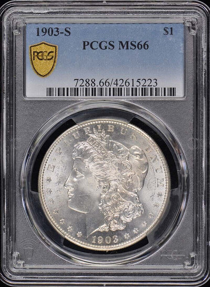 1903-S $1 Morgan Dollar PCGS MS66