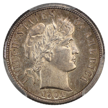 1904-S 10C PCGS MS63 ex: D.L. Hansen