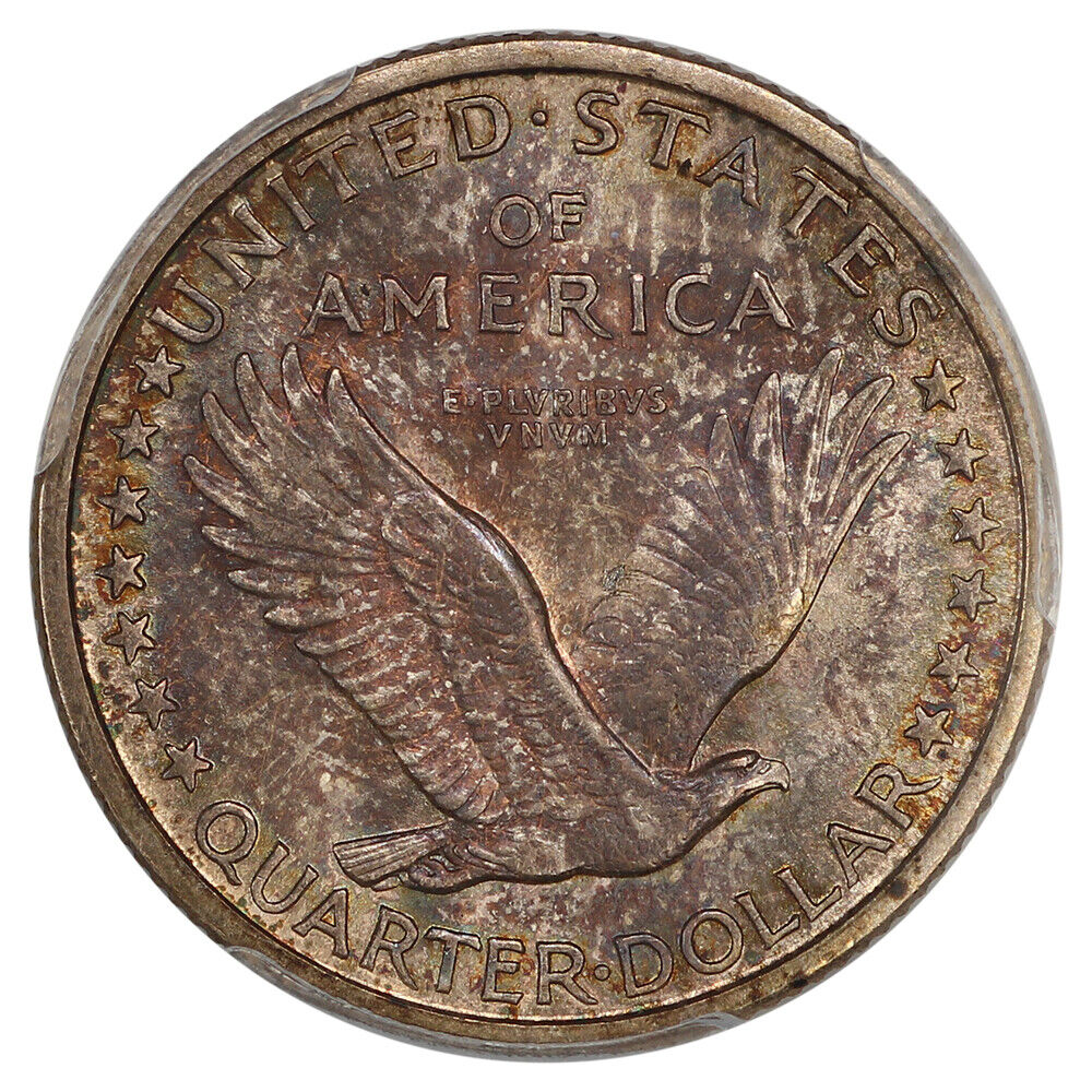 1917-D 25C PCGS MS67FH (Type 1) ex: D.L. Hansen