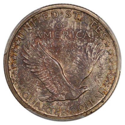 1917-D 25C PCGS MS67FH (Type 1) ex: D.L. Hansen