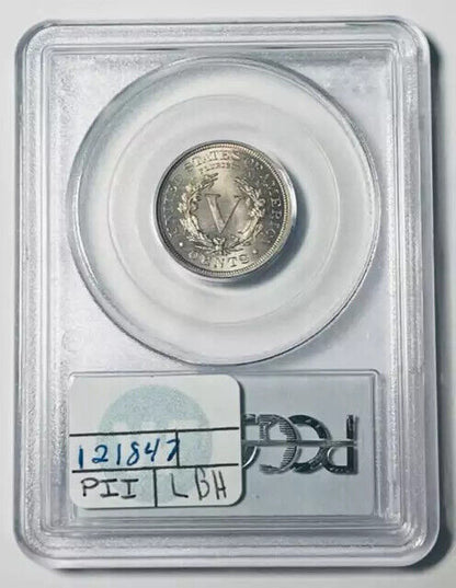 1906 P Liberty Head Nickel PCGS MS-64