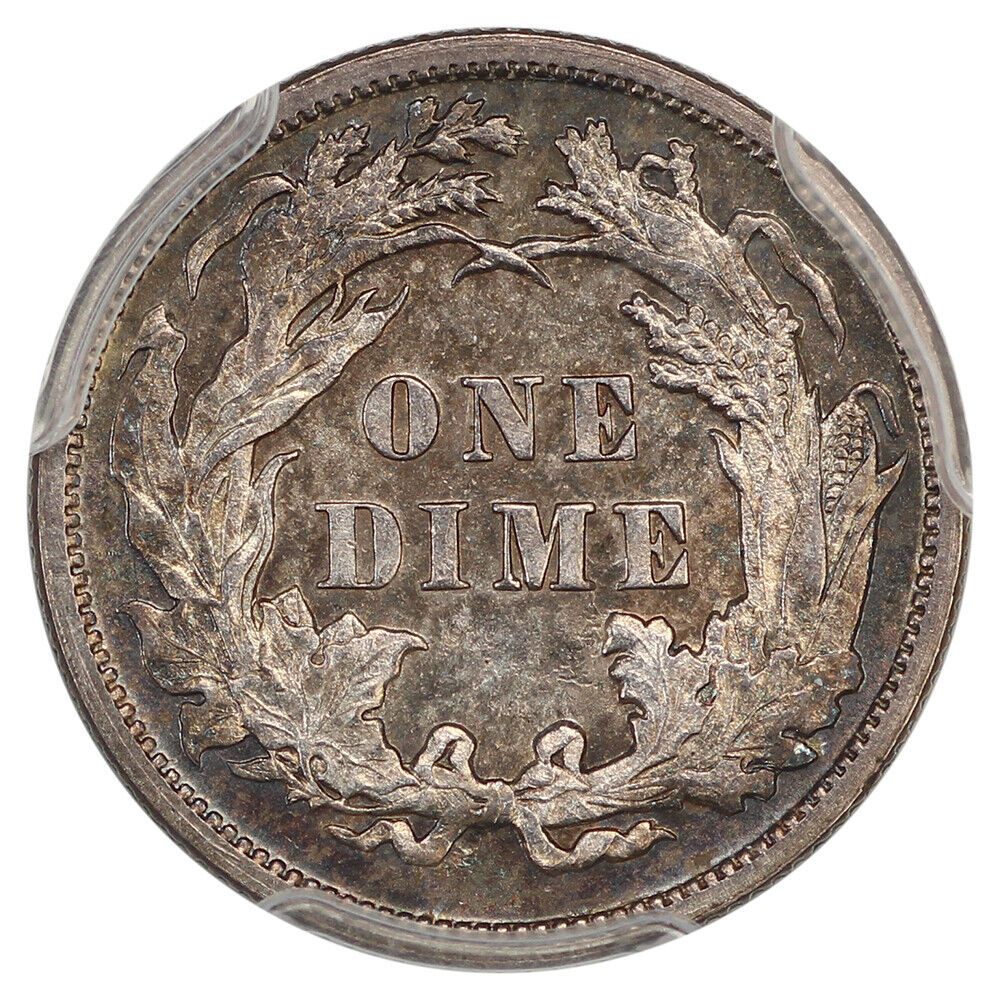 1891 10C PCGS MS64 - Liberty Seated Dime