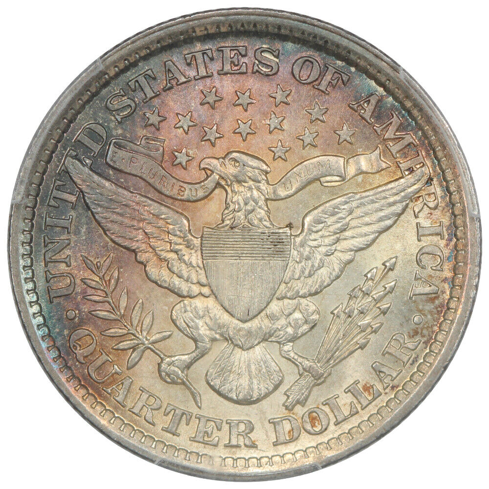 1893 25C PCGS MS64 - Barber Quarter