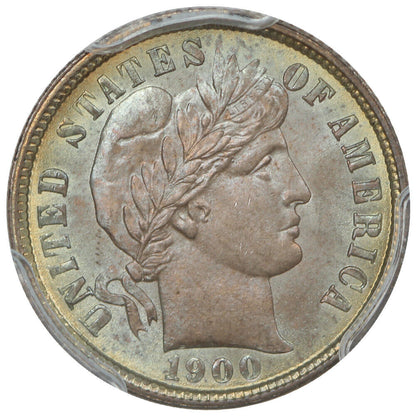 1900 10C PCGS MS67 ex: D.L. Hansen