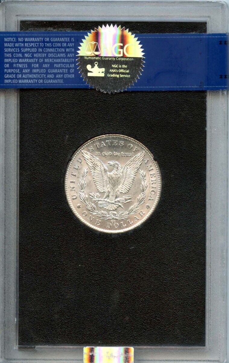 1891-CC TOP-100 Morgan Dollar VAM-3 GSA HOARD S$1 NGC MS62