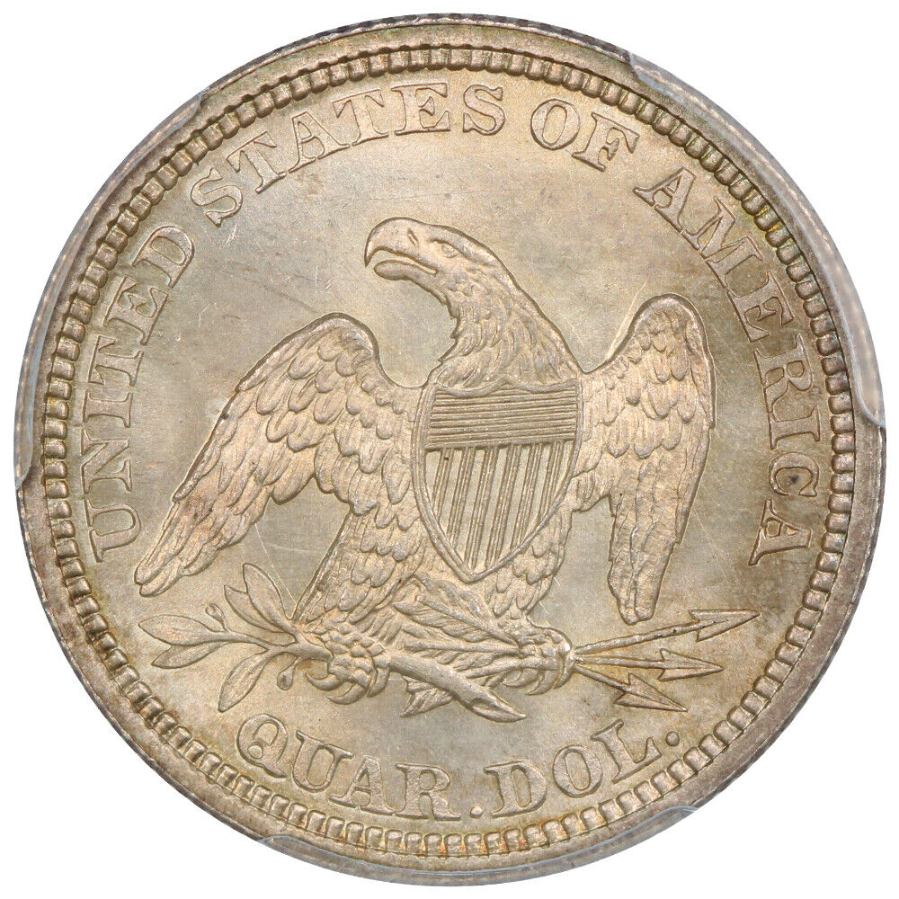 1864 25C PCGS MS66 ex: D.L. Hansen