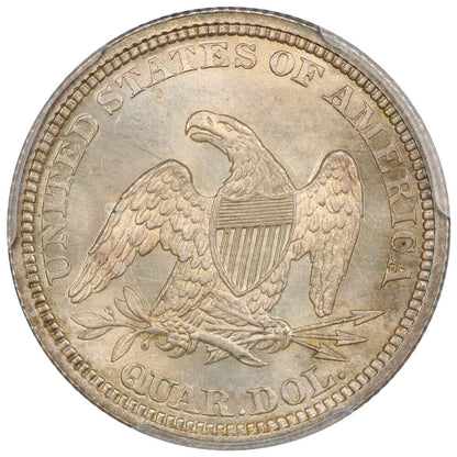 1864 25C PCGS MS66 ex: D.L. Hansen