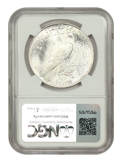 1923 $1 NGC MS66+ - Peace Dollar