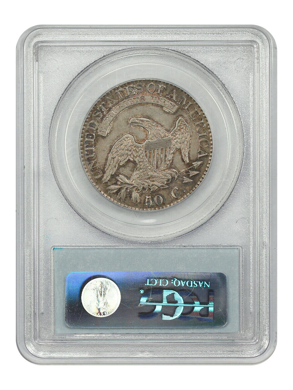 1823 50C PCGS AU55 - Capped Bust Half Dollar