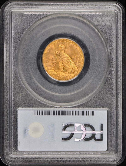 1909-D $5 Indian Head PCGS MS65