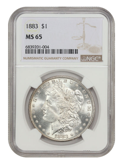 1883 $1 NGC MS65 - Morgan Dollar