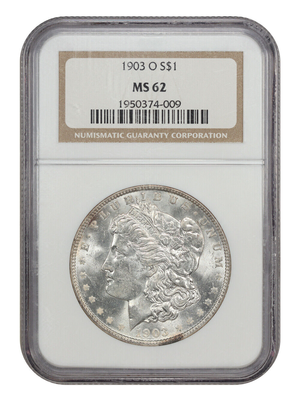 1903-O $1 NGC MS62 - Morgan Dollar - Low Mintage Date