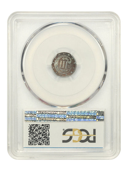 1870 3CS PCGS/CAC PR66+