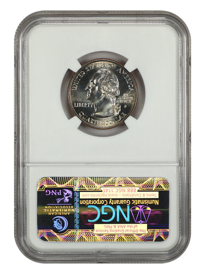 2001-P 25C Kentucky NGC MS68 - Washington 50 States Quarters