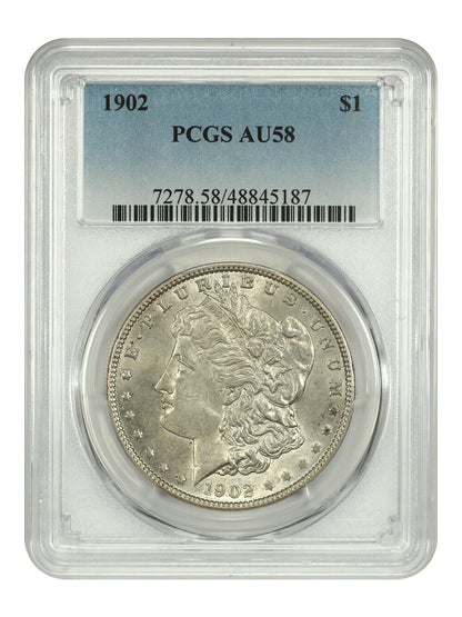 1902 $1 PCGS AU58