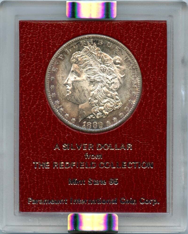 1883 S $1 Morgan Dollar Redfield Hoard NGC MS62