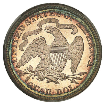 1888 25C CACG PR67CAM ex: D.L. Hansen - Liberty Seated Quarter