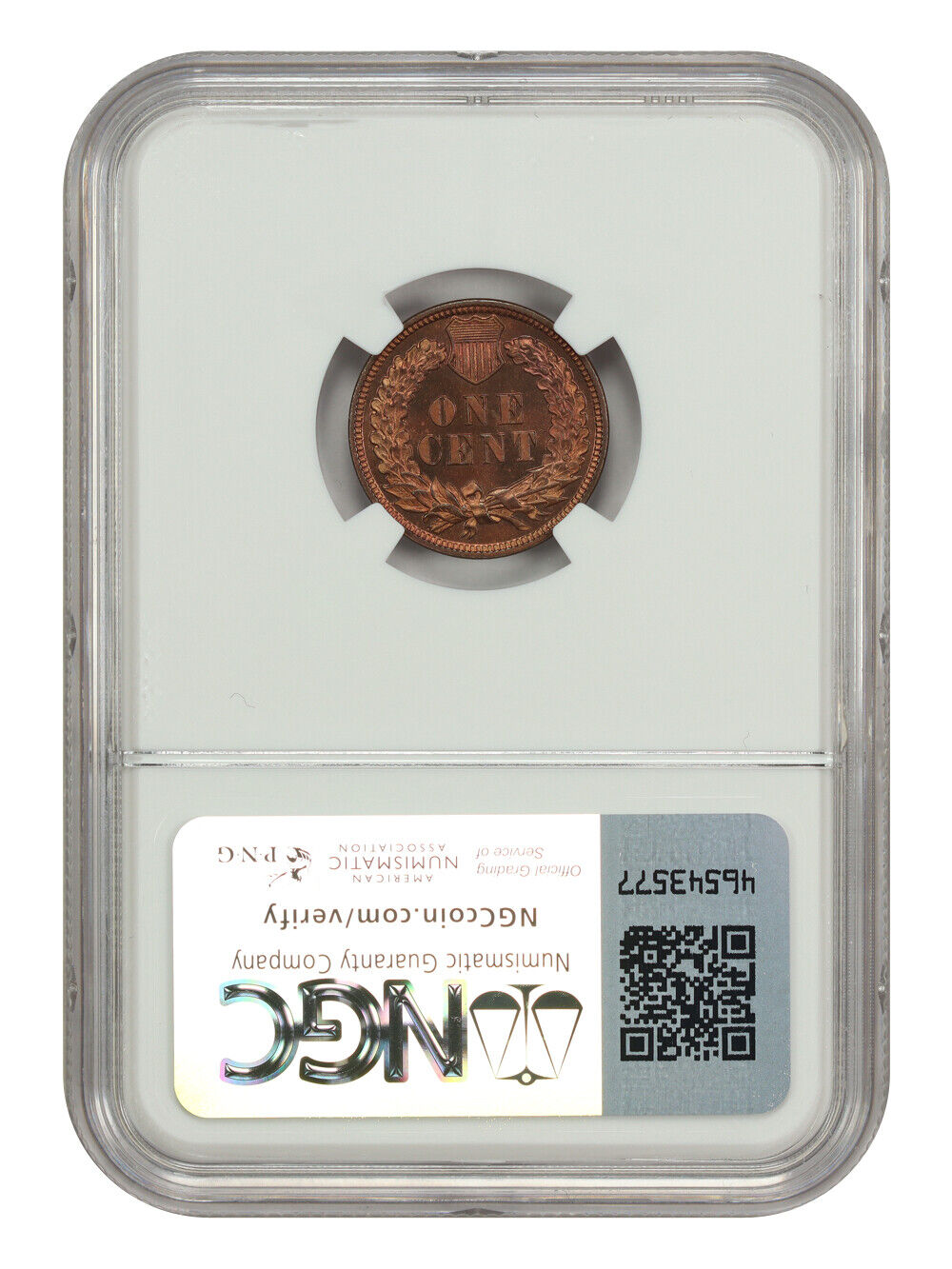 1883 1C NGC PR65RB - Indian Cent