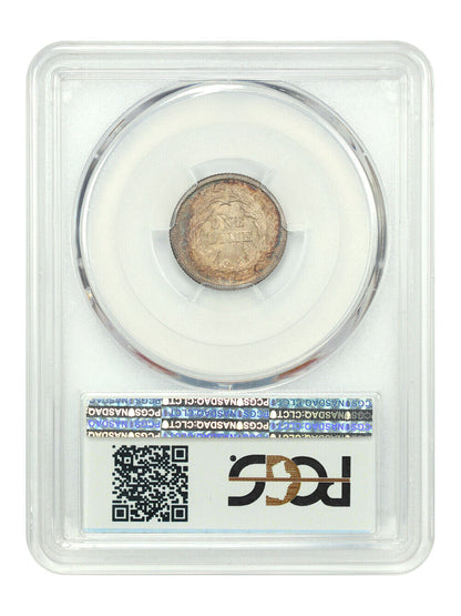 1875-S 10C PCGS MS65 (Mintmark Below) ex: D.L. Hansen