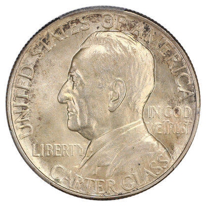 1936 50C Lynchburg PCGS MS66 - Classic Silver Commemorative - Low Mintage Commem