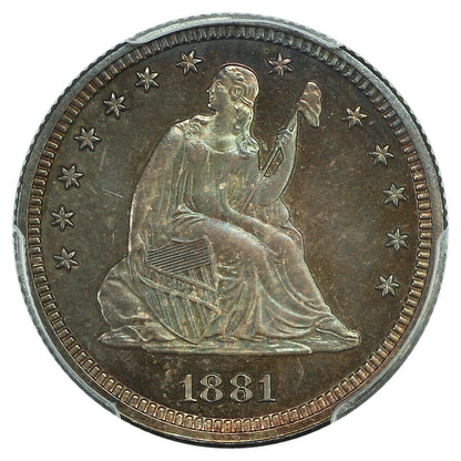 1881 25C PCGS PR67 ex: D.L. Hansen