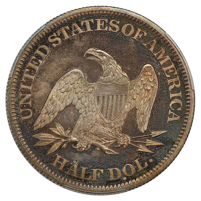 1865 50C PCGS PR66