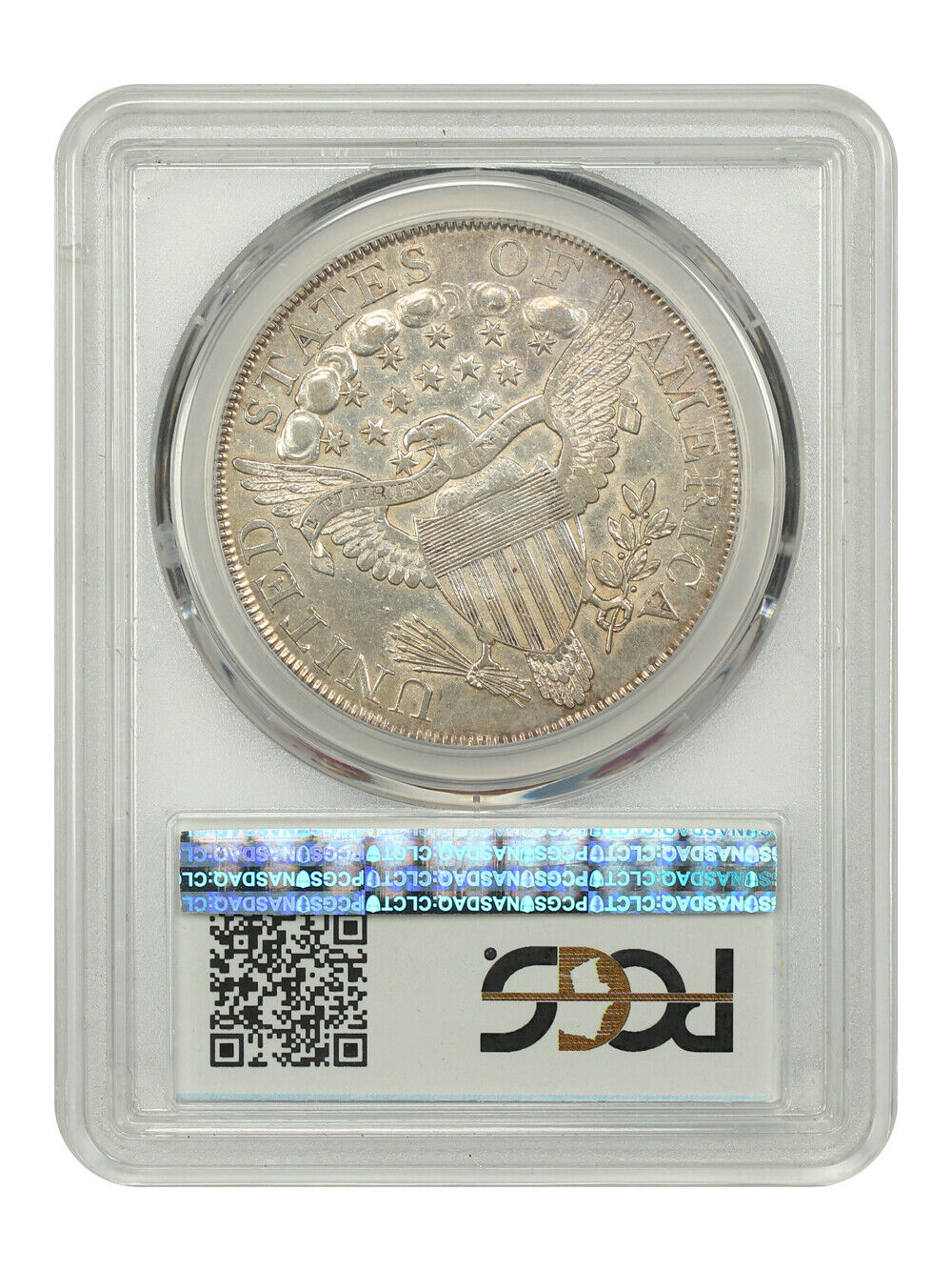 1800 $1 PCGS AU50 ex: D.L. Hansen - Draped Bust Dollar