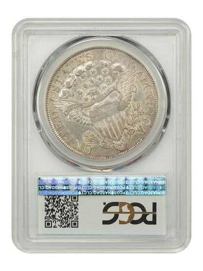 1800 $1 PCGS AU50 ex: D.L. Hansen - Draped Bust Dollar