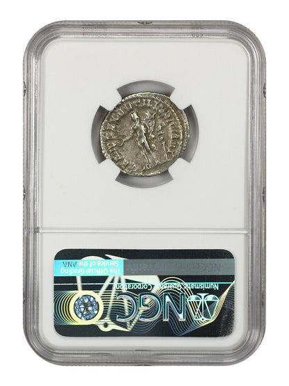 Ancient Roman: Trajan Decius (AD 249-251) AR Double-Denarius NGC VF