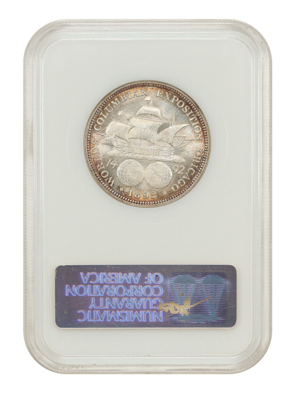 1892 50C Columbian NGC MS63 (OH) - Classic Silver Commemorative