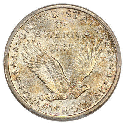 1917 25C PCGS MS67FH (Type 1) ex: D.L. Hansen