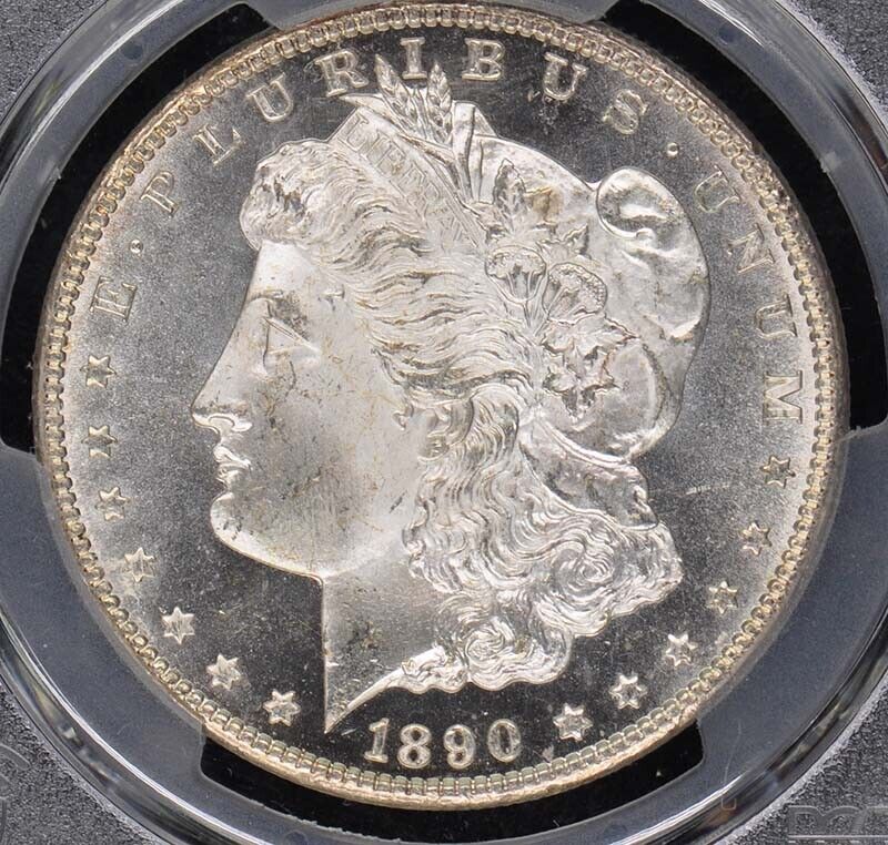 1890-CC $1 Morgan Dollar PCGS MS65+PL (CAC)